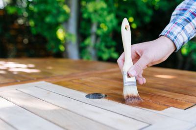 Outdoor Wood Painting - Jem Deck Painting Hendricks County, Indiana